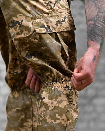 Літні тактичні штани джогери карго піксель чоловічі Київ - фото 14