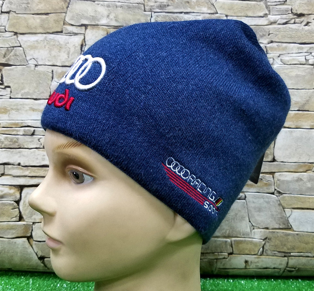 Шапка стильна ковпак AUDI RACING Sport Fleece Київ - фото 2