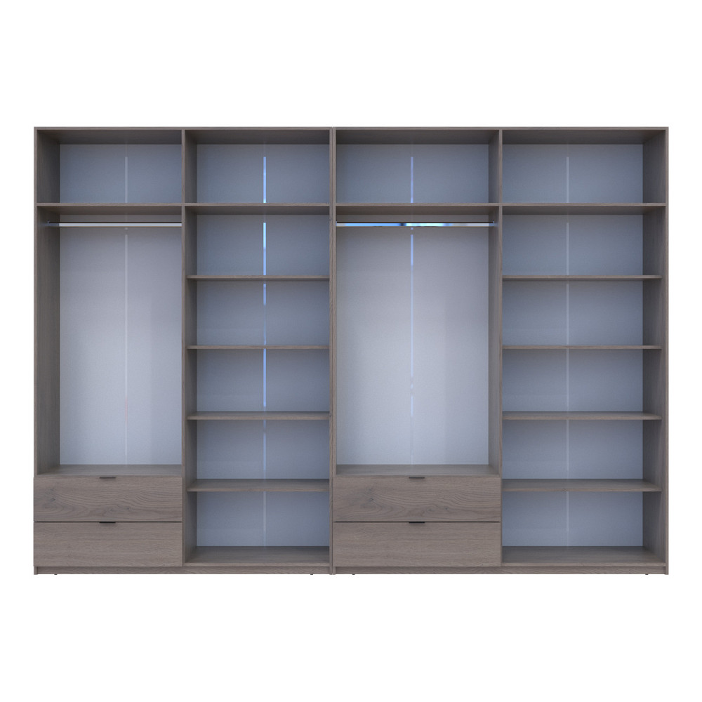 Комплект шаф для одягу Doros Лукас (2 шт.) 340х50х240 см Канноло (DRS-011858) Дніпро - фото 7