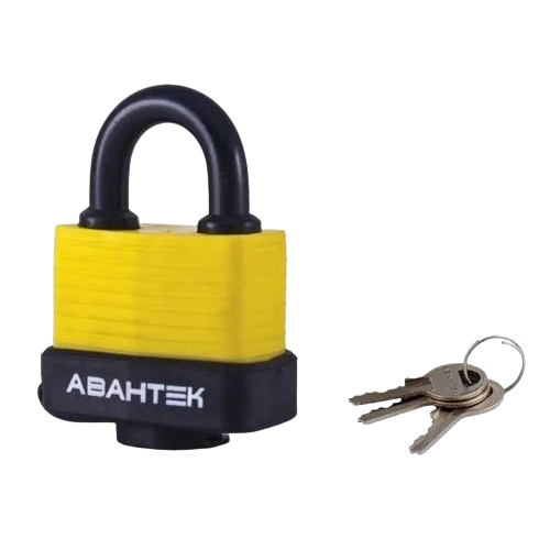 Замок навісний FL 1540 сталь чорний Акула АВАНТЕК Житомир - фото 3