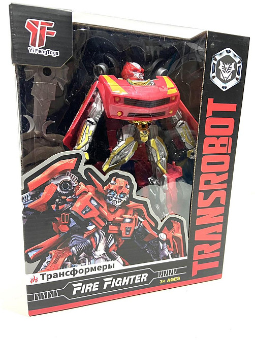 Трансформер-робот 20 см червоний (7795-6) Чернігів - фото 1