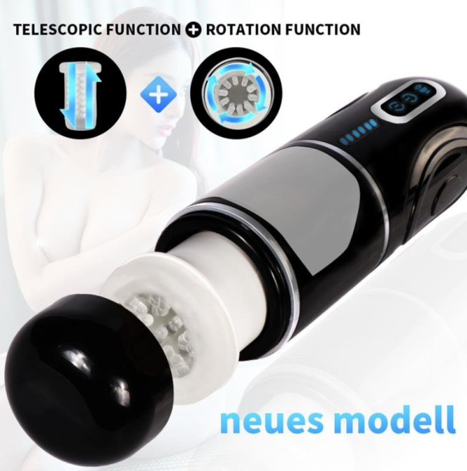 Автоматический 3D мастурбатор Gia Thrusting Cup-Hand Free Sex Aura Киев - изображение 1