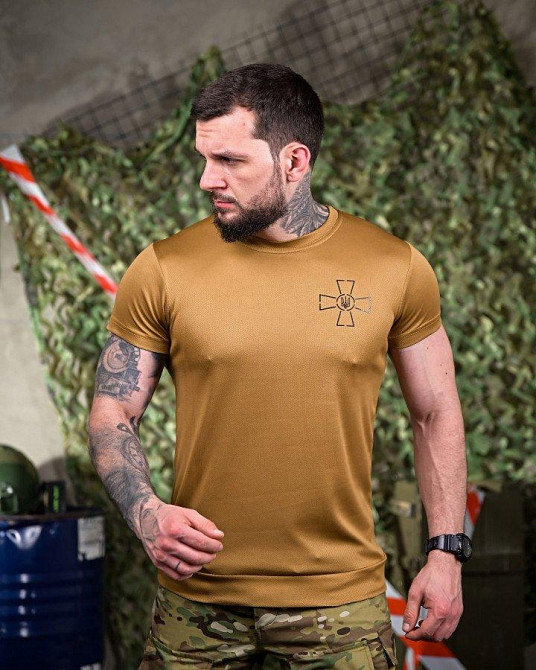 Тактична потовідвідна футболка ЗСУ coyot ПП7624 Одеса - фото 2