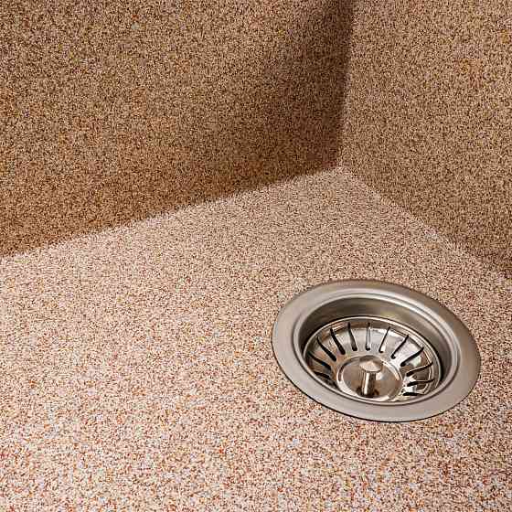 Гранітна мийка для кухні VALESO 7950 AZURIT матова Карамель Коломыя