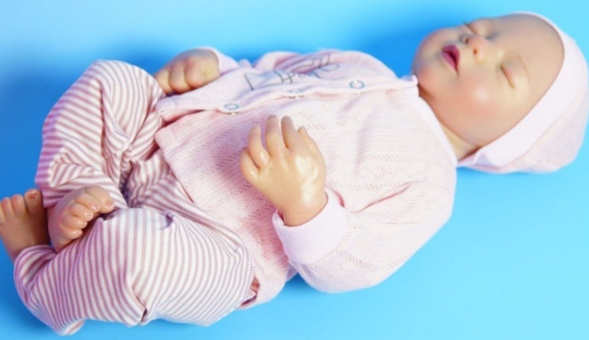 Лялька-реборн JIZHI — 17-дюймова м'яка реалістична лялька-моденець. Харків - фото 4