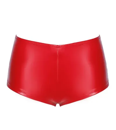 Шорти Noir Handmade F356 Red powerwetlook shorts - 3XL Львів