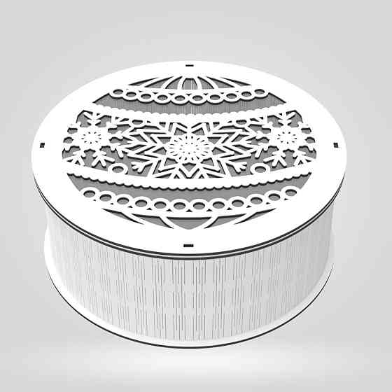 Подарункова коробка EKOSTAR d250 h100 Київ