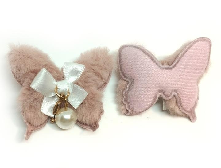 Патч нашивка на одежду Бабочка розовая 10 шт Киев - изображение 1