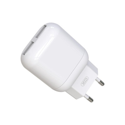 Зарядний пристрій XO 2xUSB 2.4A + cable USB to Lightning white (L78-L-WH) Вінниця - фото 3