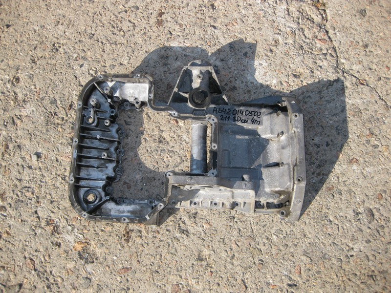 Mercedes-Benz  A6420140502 Верхня частина масляного піддону - картера E-Class W211 4m для двигуна OM642 V6 3.0 cdi Одесса - изображение 1