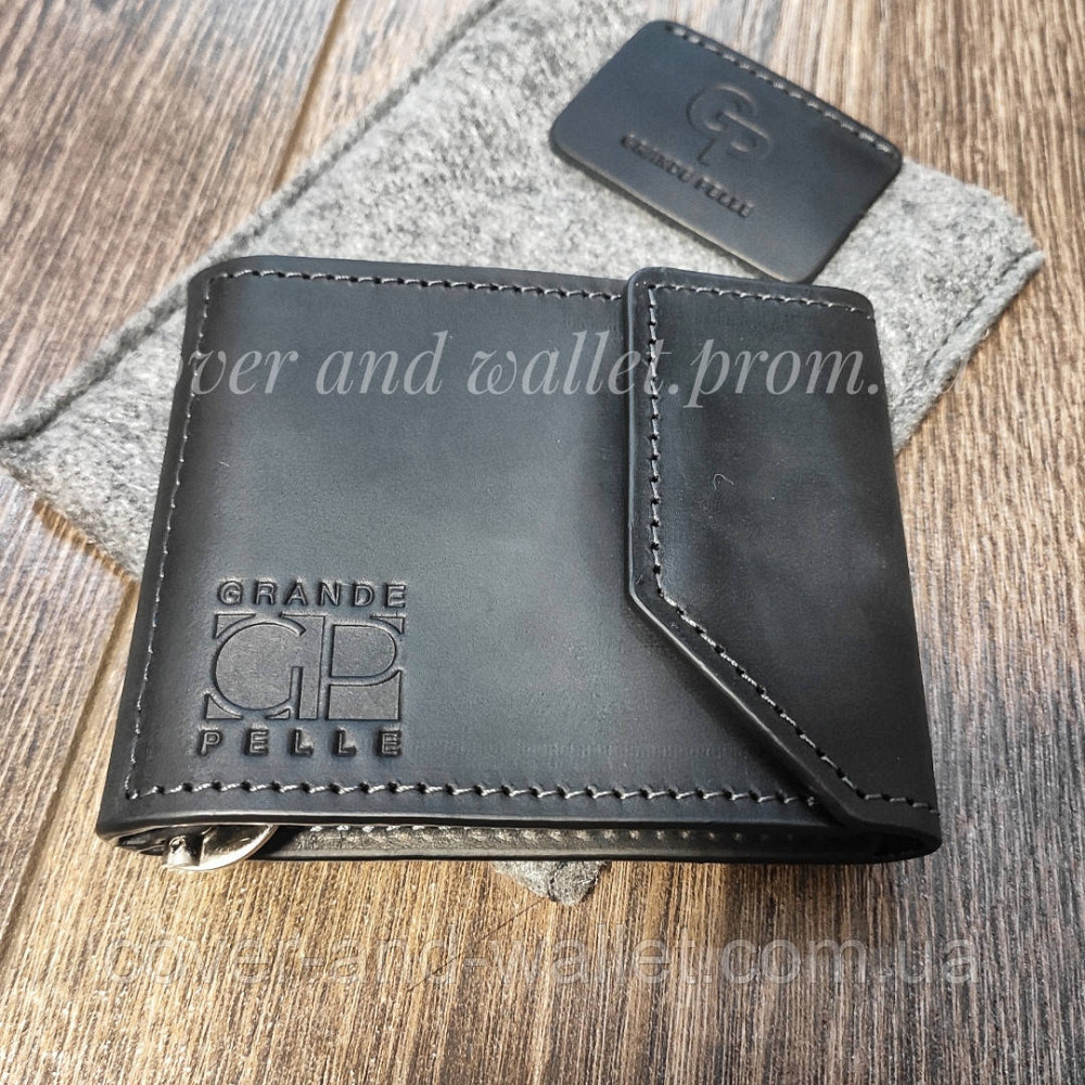 Компактний затиск для грошей на магнітах ручної роботи Grande Pelle Soldi Київ - фото 4