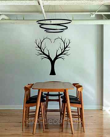 Декоративне настінне 3D Панно «Дерево Серце»  Декор на стіну з об'ємом Київ