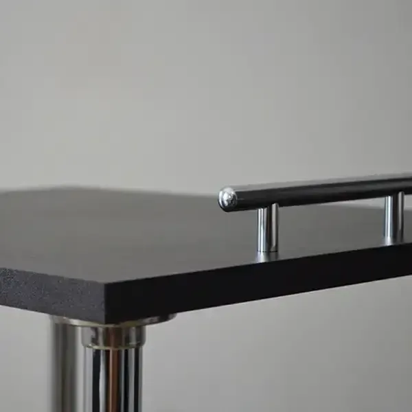 Коляска косметологическая с ящиками Стандарт 2 Черный Киев - изображение 3