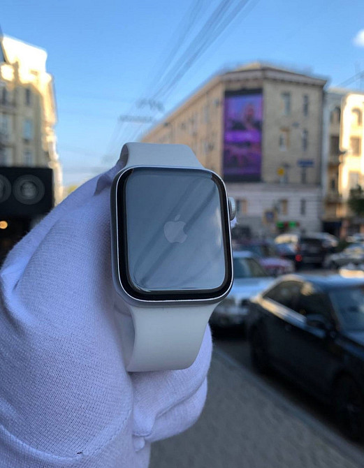 Apple Watch 5 44mm.Silver . Киев - изображение 1