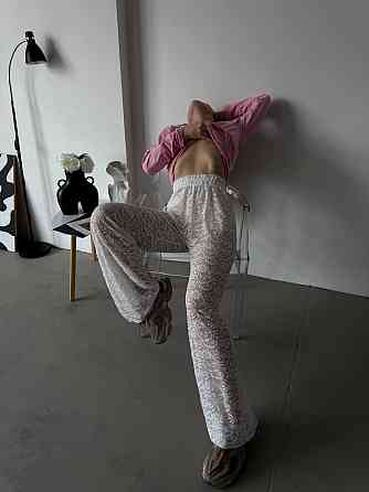 Жіночі трендові мереживні штани гіпюр + масло Одеса