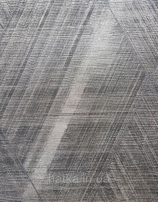 Обои виниловые на флизелине AS creation The Bos 0.53х10 геометрия фигуры полосы структурные черные серебро 3д Киев - изображение 2