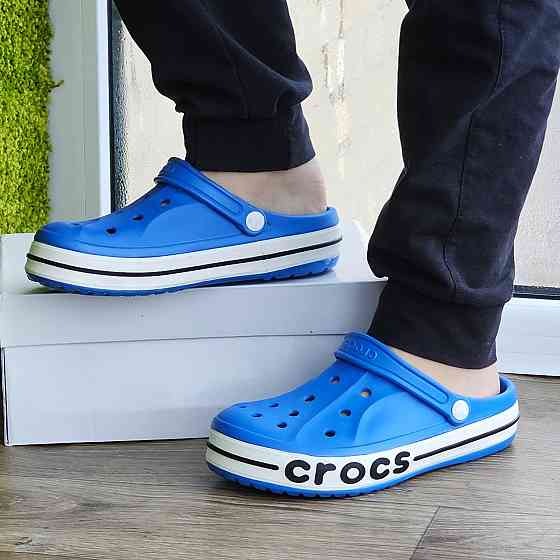 Жіночі Крокси Блакитні капці CROCS Сині Шльопанці (розміри: 34,36) Дніпро
