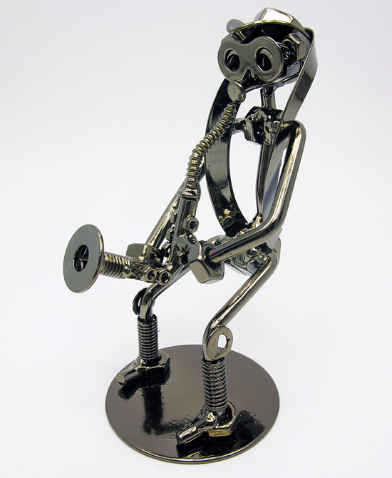 Статуэта Саксофонист техно-арт Киев - изображение 1