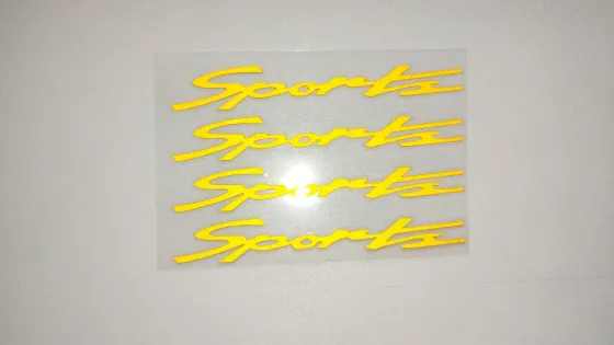 Наклейки на ручки, диски авто 13.4 см Спорт светоотражающая Тюнинг авто. Київ