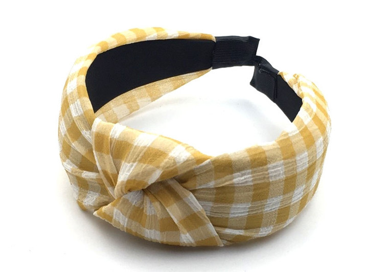 Обруч для волосся чалма шотландка Київ - фото 1