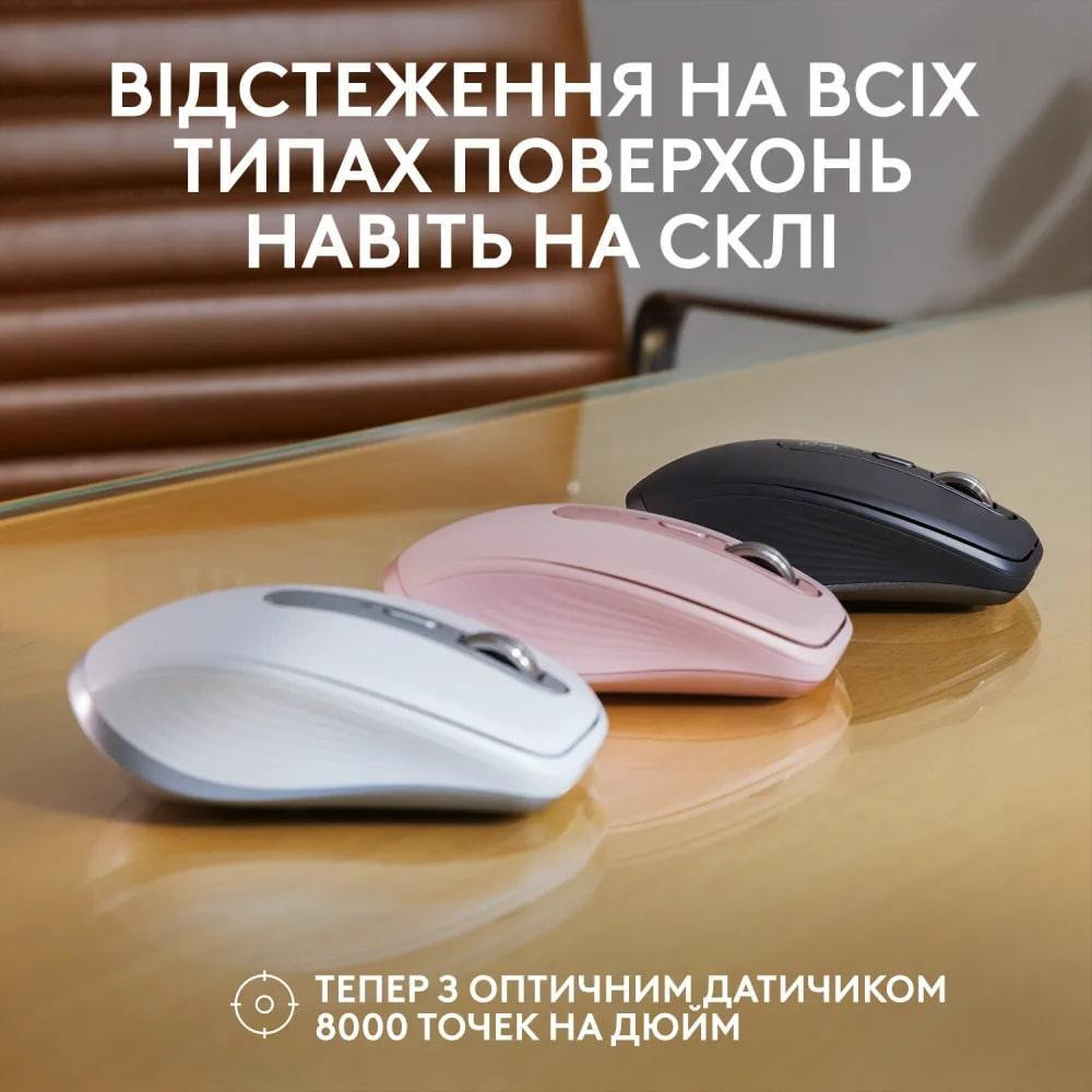 Миша бездротова Logitech MX Anywhere 3S Bluetooth Graphite (910-006929) Темно-сірий Харьков - изображение 8