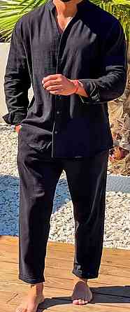 Опт і трояндниця! Лляний літній чоловічий костюм є кольори. Київ