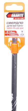 Свердло для бетону GRANITE SDS-PLUS S4 12×1000 мм 0-12-100 Коломыя