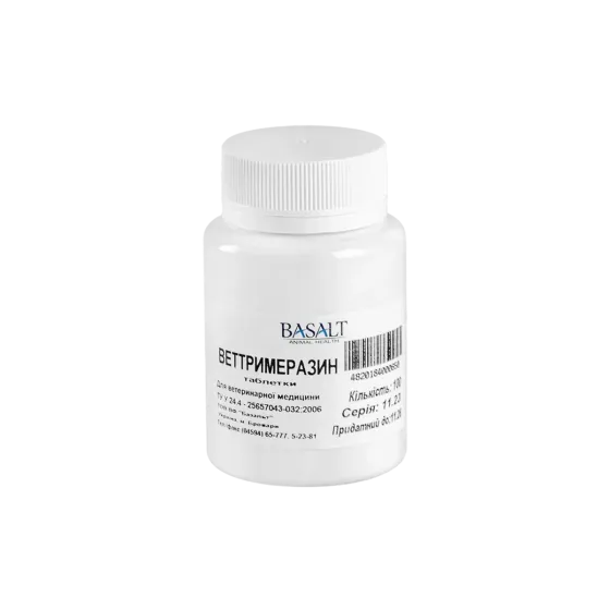Веттримеразин таблетки №100  (банка) Basalt Вінниця