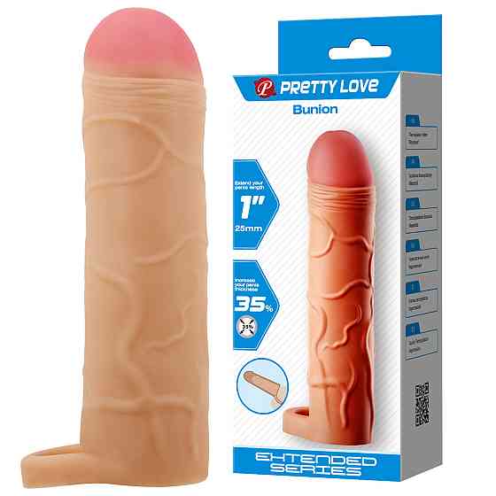 Насадка на член - Pretty Love Bunion Penis Extender +1
