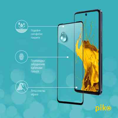 Стекло защитное Piko Full Glue Tecno Camon 18 Premier (1283126529214) Винница