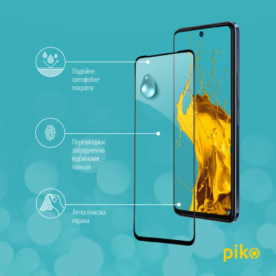 Стекло защитное Piko Full Glue Tecno Camon 18 Premier (1283126529214) Винница - изображение 5