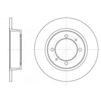 Тормозной диск REMSA 6390.00 Винница