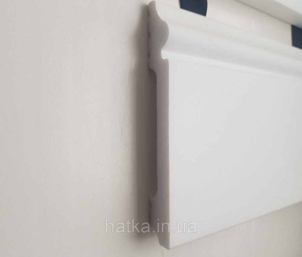 Плинтус напольный NMC decoration 2000Х120Х15 дюрополимер FL2 белый возможность окраски 3013706 Киев - изображение 4