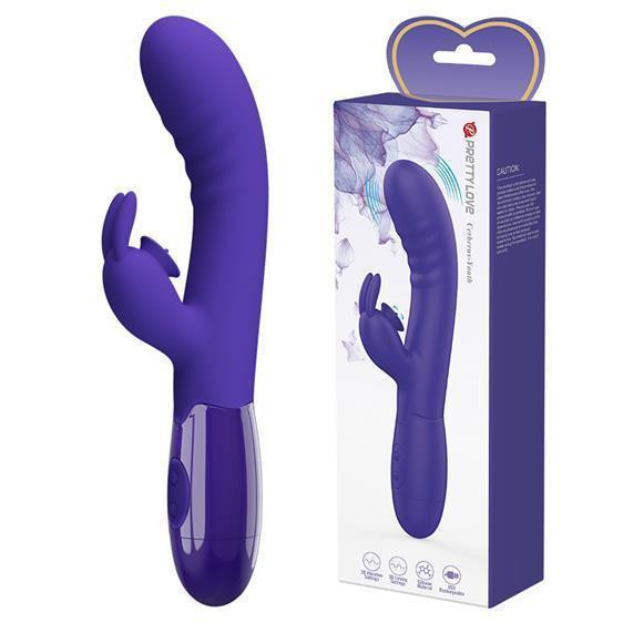Вібратор - Pretty Love Cerberus Licking Vibrator Blue Sex Aura Київ - фото 1