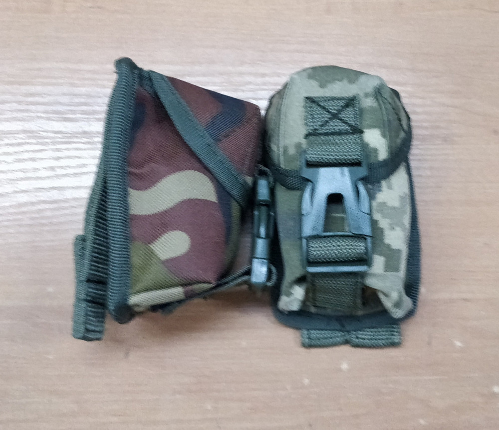 Підсумок для гранат РГД5 Ф1 одинарний піксель тактичний Підсумок для зберігання боєприпасів на пояс Одеса - фото 2