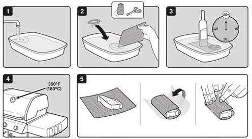 Кедровая бумага для жарки нежных блюд Weber 17521 Код: 010810 Ровно - изображение 2