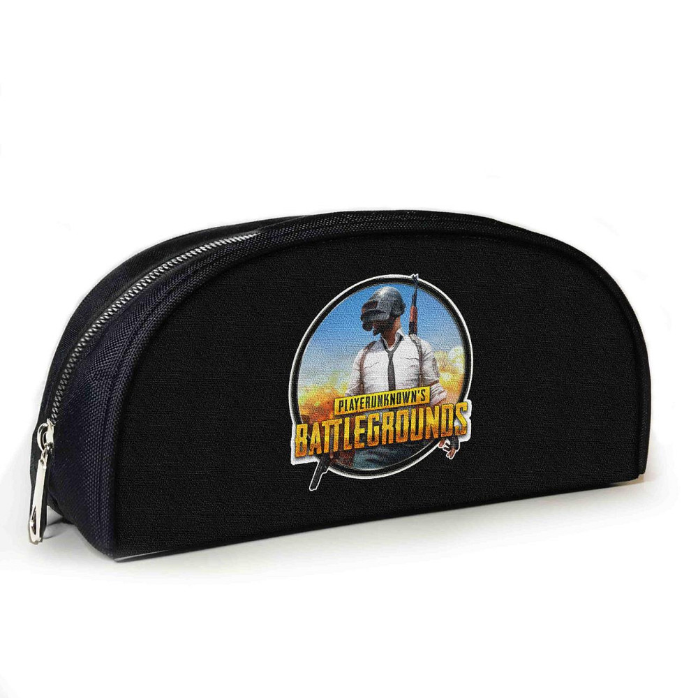 Пенал шкільний з принтом PUBG: Battlegrounds 23х10х8 см з принтом для хлопчика (3828) Київ - фото 1
