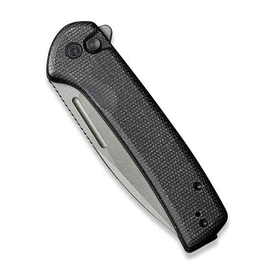 Ніж складаний туристичний Civivi Conspirator, (8.8 см) Nitro-V / Micarta чорний Київ