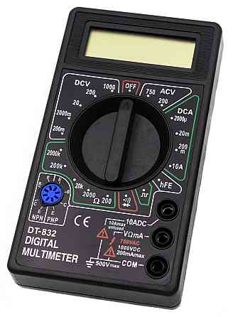 Мультиметр DT-832 (Тестор) звукова прозвонка Дніпро