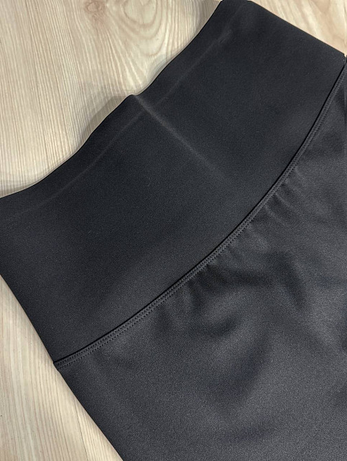 Лосини жіночі Ластівка 704-705 дайвінг з широким утягуючим поясом чорні, чорний, 4XL Київ - фото 5