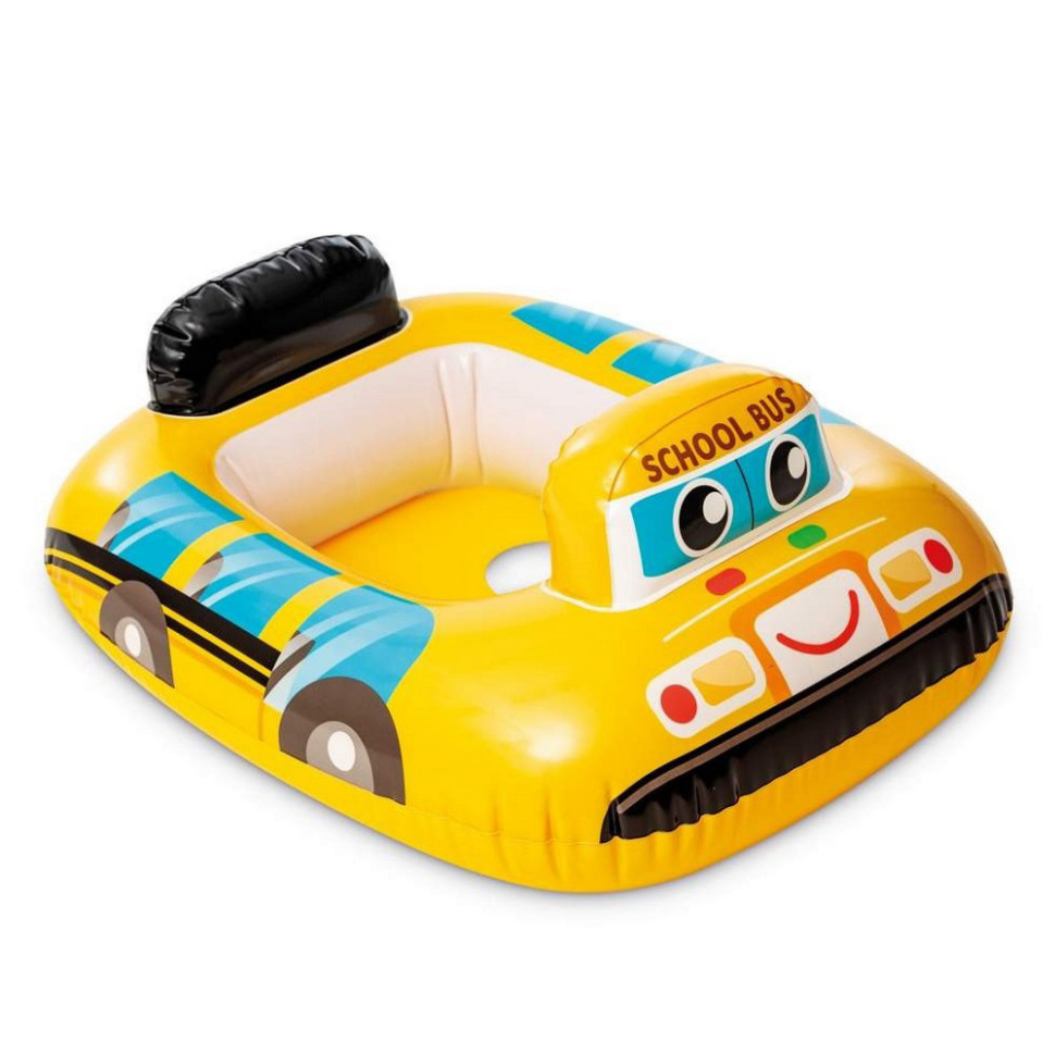 Дитячий надувний пліт "Транспорт" 59586 Шкільний автобус Вінниця - фото 1