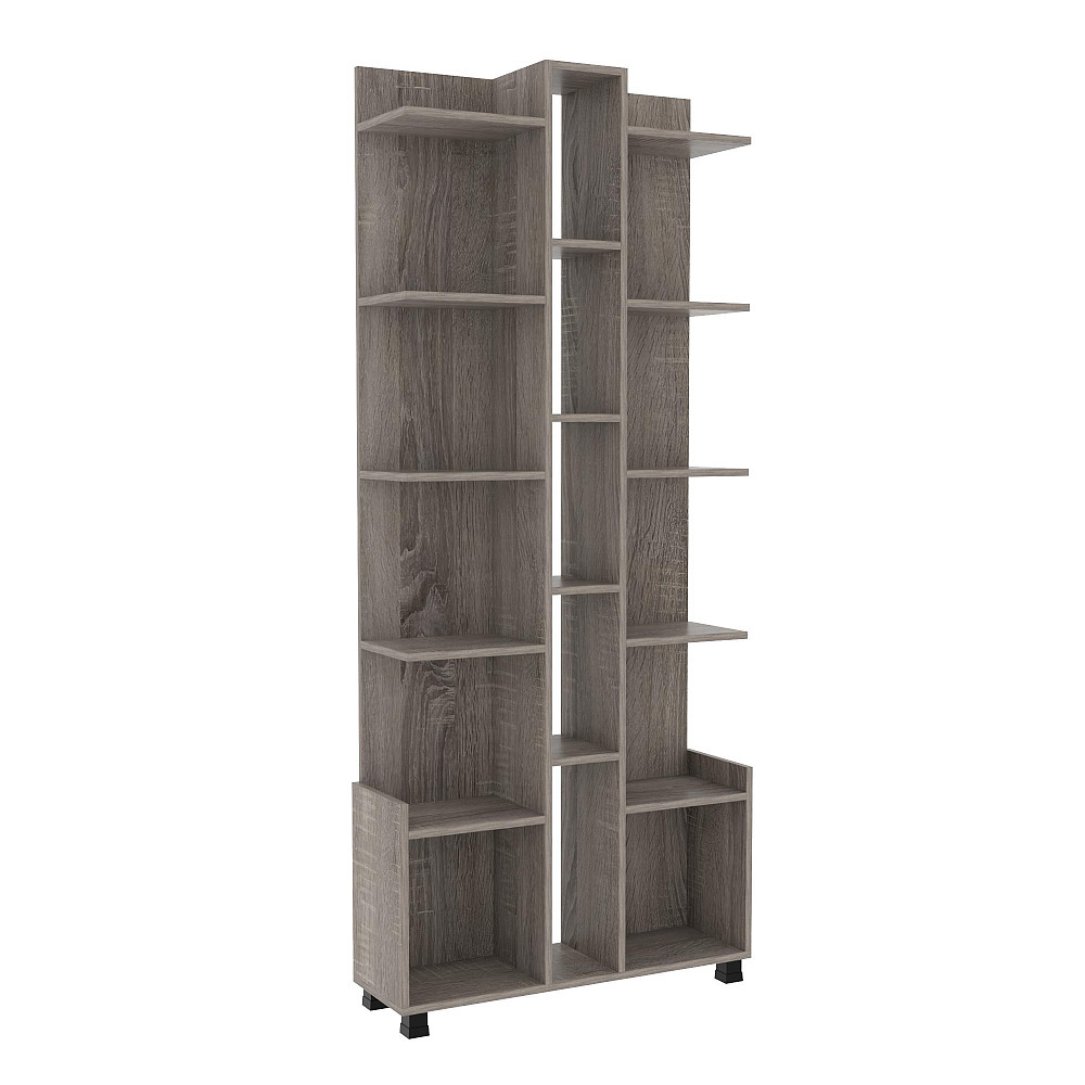 Тумба офисная ОС-6, Дуб Сонома Трюфель, 820/250/1930 Львов - изображение 1