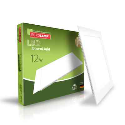 Светильник Eurolamp Downlight 12W 4000K (LED-DLS-12/4) Винница