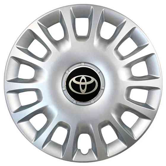 Автомобильные модельные колпаки R15 Toyota 307 4шт, SJS, серебряные Киев
