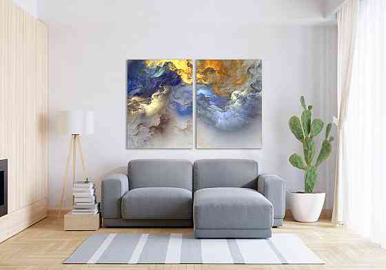 Модульная картина в гостиную / спальню   Флю-Арт TLV-2_132 90x132  см Киев