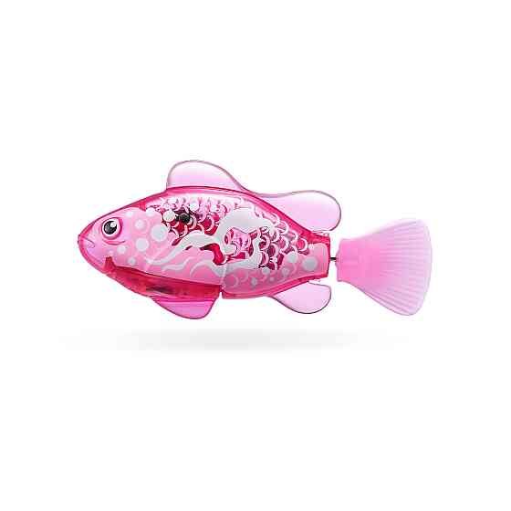 Інтерактивна іграшка Robo Alive S3 - Роборибка (рожева) Дніпро