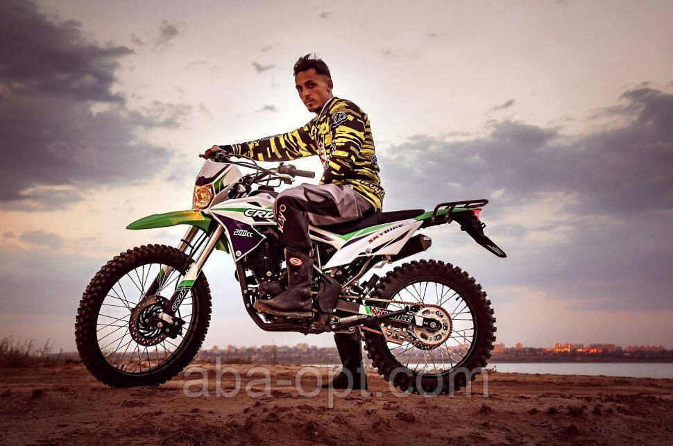 МОТОЦИКЛ SKYBIKE CRDX 200 19-16 (Ленійка 2024 рік) Об'єм 196.4м3 купити в інтернет-магазині дешево Одеса - фото 4