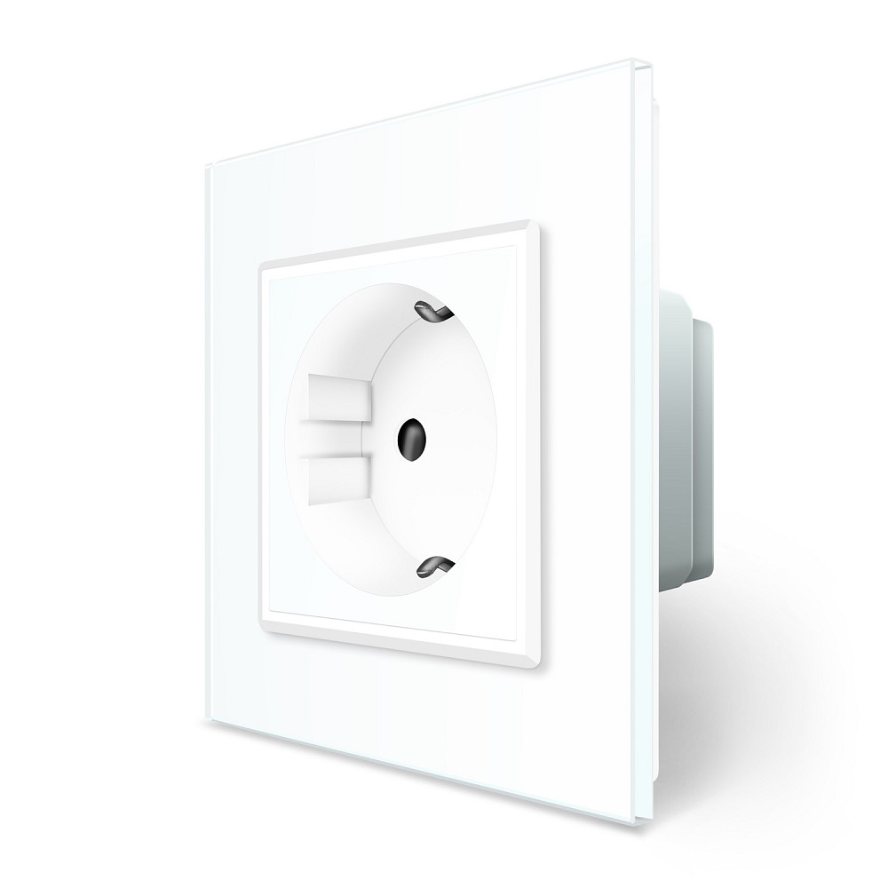 LIVOLO Розумна розетка ZigBee з заземленням Livolo білий (VL-FCTC16AZ-2WP) Коломыя - изображение 3