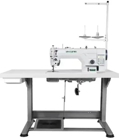 Швейна машина Zoje Stębnówka 2-Igłowa Automatyczna Zj2845-Bd-D3/Pf, Podwójny Transport Київ