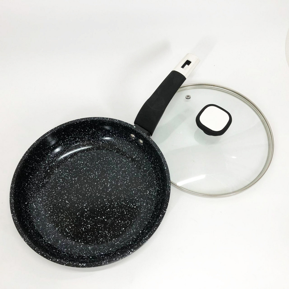 Сковорода для приготування на індукційній плиті, Сковорода антипригарна індукційна UJ-97 Івано-Франківськ - фото 9